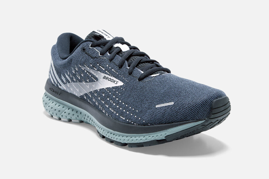 Brooks Running Shoes Mens Navy/Grey - Ghost 13 Road - 6914-CAQVR